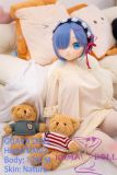 GUAVADOLL Anime Sex Doll Vinyl (PVC) Head+TPE Body 126cm DM02 Head Cosplay Rem from Re:Zero