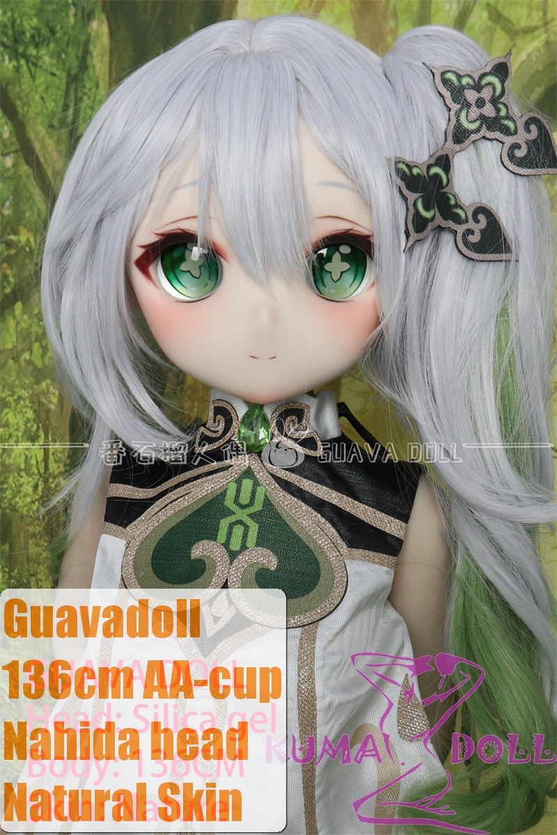 GUAVADOLL Anime Sex Doll Siliconel Head+TPE Body 136cm Nahida Head Cosplay Nahida from Genshin
