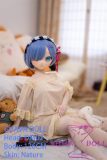 GUAVADOLL Anime Sex Doll Vinyl (PVC) Head+TPE Body 126cm DM02 Head Cosplay Rem from Re:Zero