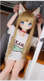 MOZU DOLL 115cm Anime Sex Doll China In Stock Sex Doll Vinyl Head Silicone Body【shipped from China within seven days】