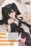 [Discontinued] MOZU DOLL 85cm Nightmare Soft Vinyl Head TPE Body Animie Sex Doll Kurumi Tokisaki Cosplay Doll from Date A Live