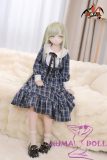 Full-body MOZU DOLL 115cm in idol outfit with gentle expression and soft vinyl features