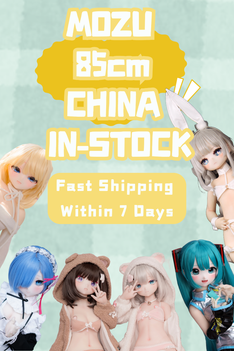 MOZU DOLL 85cm China In Stock Sex Doll Vinyl Head Body Material Selectable 【shipped from China within seven days】