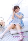 MLW Loli type love doll 100cm/3ft3 bust flat Koko head TPE material body Head material selectable Makeup selectable in Blue Dress