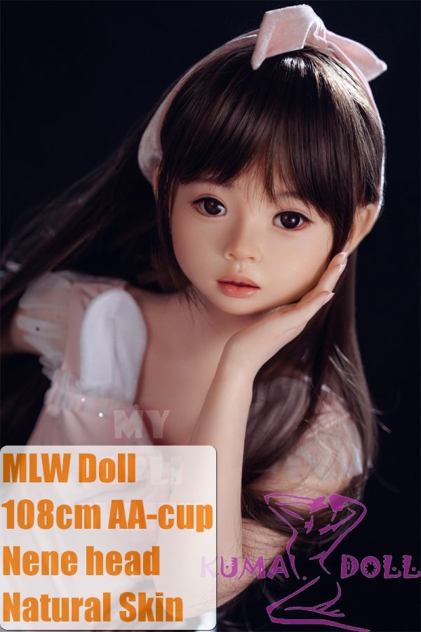 MLW Doll Full Silicone Sex Doll 108cm AA-cup Nene Head in Pink Ballet Outfit