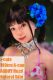 J-cute Doll Full Silicone Sex Doll 149cm/4ft9 A-cup with Silicone Head AGD02 with New Body Makeup in Strawberry Bikini