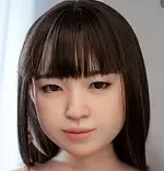 J-cute doll 133cm AA-cup AGD02 head sex doll full silicone material in Red Striped Swimsuit