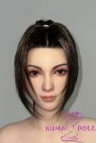 Game Lady Full silicone 165cm G-cup No.28-1 Shiranui Mai from King of Fighters Head with realistic makeup, eyebrows and eyelashes implanted