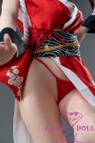 Game Lady Full silicone 165cm G-cup No.28-1 Shiranui Mai from King of Fighters Head with realistic makeup, eyebrows and eyelashes implanted