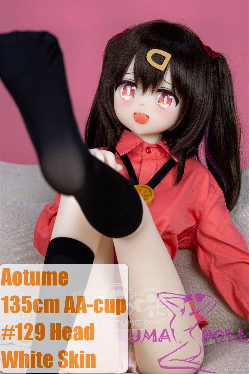 [Discontinued] Aotume doll TPE sex doll 135cm 4.4ft AA-cup #129 Cosplay Mihari Oyama from Onimai
