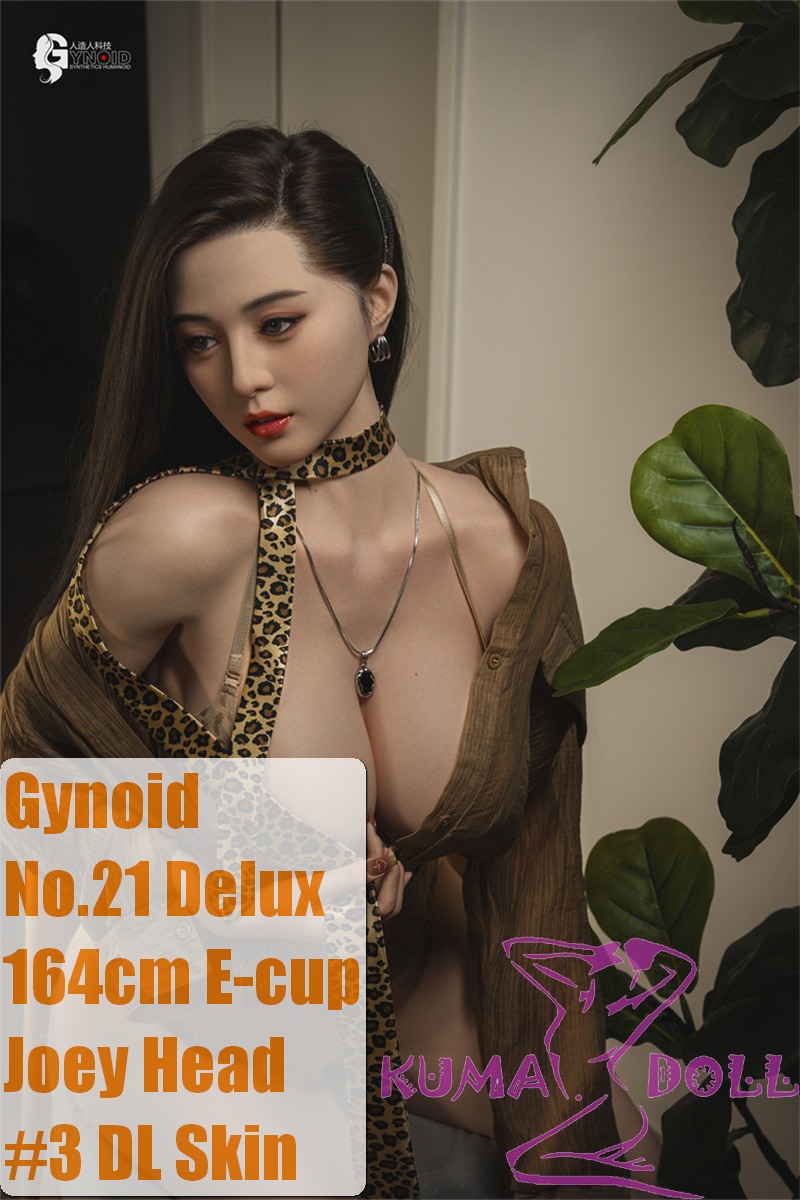 Gynoid No.21R 164cm E-Cup Silicone Sex Doll Joey Head Deluxe/Basic in Brown Shirt