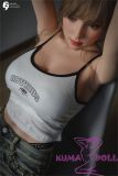 Gynoid No.20R 163cm E-Cup Silicone Sex Doll Mona Head Deluxe/Basic in Green Tank Top