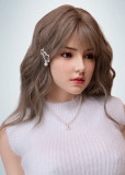 Gynoid No.21R 164cm E-Cup Silicone Sex Doll Joey Head Deluxe/Basic in Orange Dress