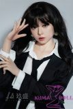 jiusheng-doll-149cm-b-cup-yume-silicone-doll-closeup-face-with-suit