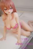 Irokebijin S-TPE Sex Doll 149cm B-cup Koharu Head with Pink Hair in Pink Lingerie