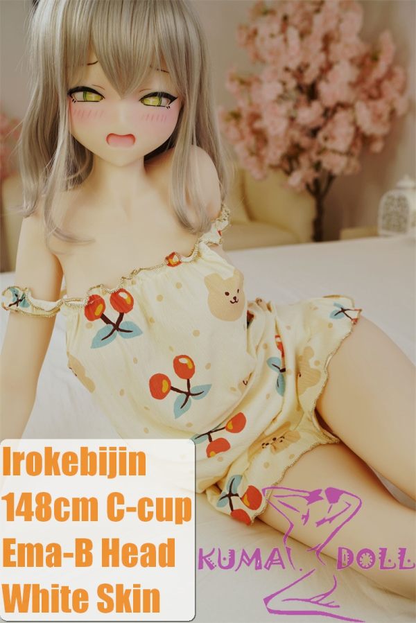 Irokebijin S-TPE Sex Doll 148cm C-cup Ema-B Head in Yellow Floral Outfit