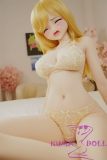 Irokebijin S-TPE Sex Doll 148cm C-cup Hina Head in Yellow Lace Lingerie