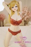 Irokebijin S-TPE Sex Doll 152cm C-cup Aiko Head in Orange Lace Lingerie