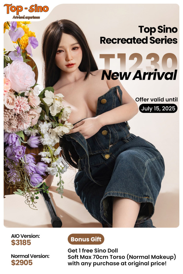 Topsino Receated New Release! Free 70cm Soft-Max Torso Body Gift with Purchase Until 7/15 – Body Add-On Exclusive Page