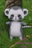 Real Girl 65cm Raccon Head Silicone Animal Sex Doll