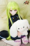 MOZU DOLL 65cm Hikari Soft Vinly Head with Light Weight Silicone Body Cosplay Doll Cosplay Tachibana Hikari from Blue Archive
