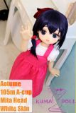 Aotume 105cm AA-cup TPE doll with Mita head in MiSide cosplay