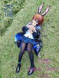DOLL HAKONIWA Amiya Head 126cm Silicone Material Head + TPE Body Anime Sex Doll Customizable Makeup Cosplay Amiya from  Arknights