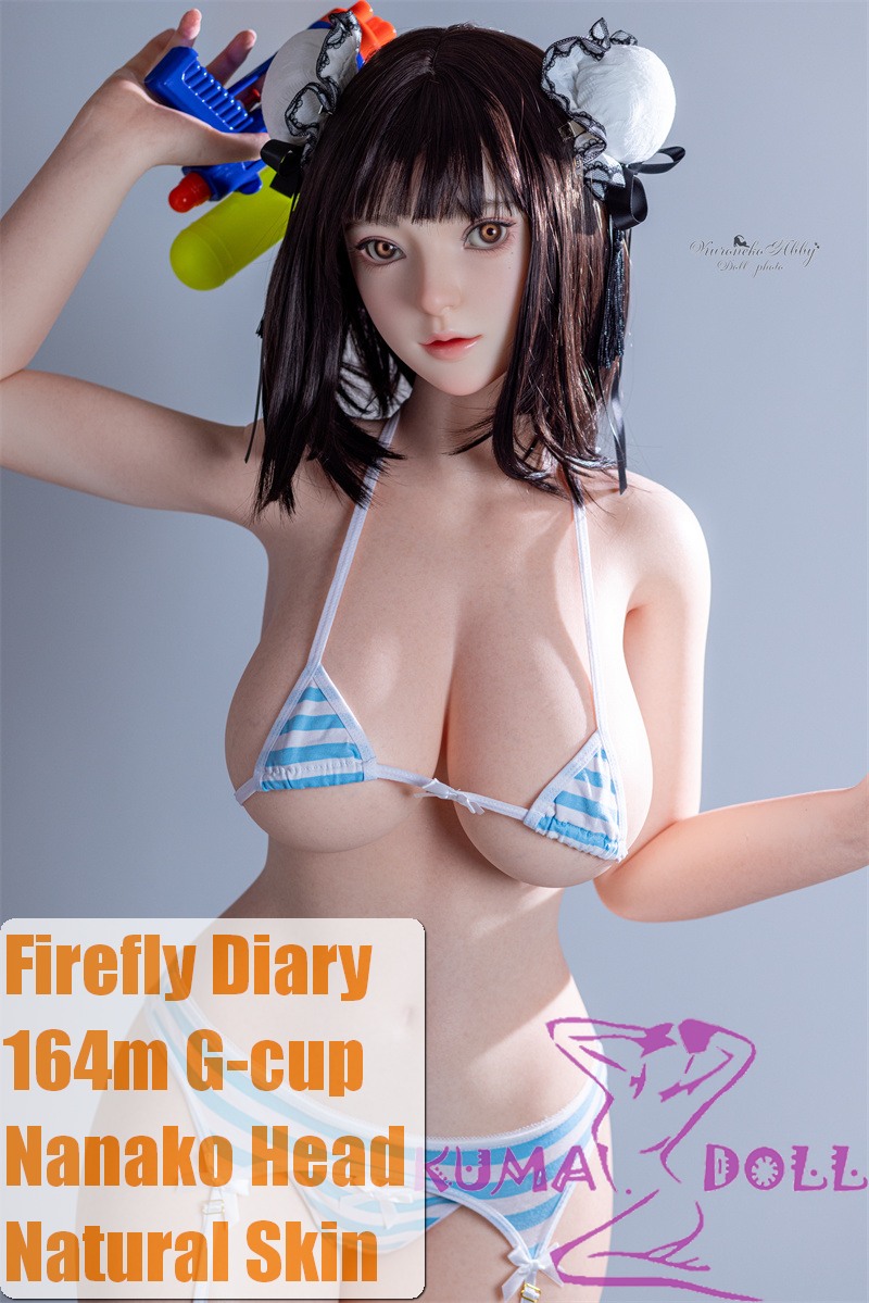 Firefly Diary 164cm G-cup Nanako Head Full Silicone Sex Doll With Body Make-up