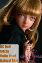 BC Doll 60cm Belle Head Full Silicone Sex Doll Easy to Use Easy to Hide