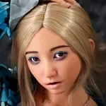 Real Lady Full Silicone Sex Doll 159cm H-cup Dark Tanned Skin R12 head