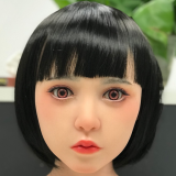 MLW doll Full Silicone Loli Sex Doll 148cm B-cup Sora Head Face Makeup Selectable in White Shirt