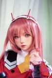 SHEDOLL 152cm AA-Cup Naxi Head Full Silicone Cosplay Zero Two (02) from DARLING in the FRANXX