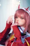 SHEDOLL 152cm AA-Cup Naxi Head Full Silicone Cosplay Zero Two (02) from DARLING in the FRANXX