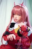 SHEDOLL 152cm AA-Cup Naxi Head Full Silicone Cosplay Zero Two (02) from DARLING in the FRANXX