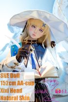 SHEDOLL 152cm AA-Cup Xixi Head Full Silicone Cosplay Wuthering Waves Phoebe