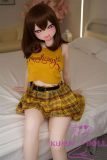 130cm small breast sex doll with soft S-TPE skin and schoolgirl outfit