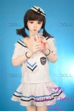 FUDOLL Full Silicone Sex Doll Cherry Head 135cm AA-cup Body