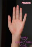 Minuova Doll 74cm Body with Finger Skeleton Yanwu Head Full Silicone Mini Sex Doll Comes with Doll Stand Cosplay Shiranui Mai from The King of Fighters