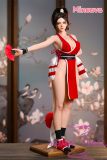 minuova mini doll with doll stand and anime-style costume