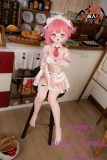 [Discontinued] MOZU DOLL 130cm Strawberry Soft Vinyl Head Rare SSR and A Free Oral Function Head with Light Weight TPE Body