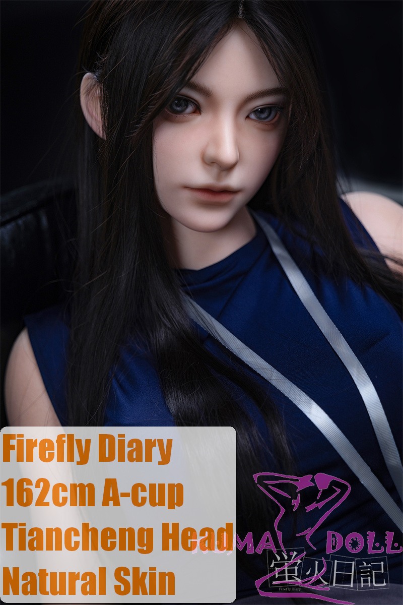 Firefly Diary 162cm A-cup Tiancheng Head Full Silicone Sex Doll With Body Make-up Office Lady Style