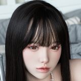 FUDOLL Full Silicone Love Doll 162cm G-cup Xingran Head in White Dress