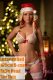 Lusandy Doll Full Silicone Belle Head 165cm D-cup Sex Doll with Body Make-up Christmas Special