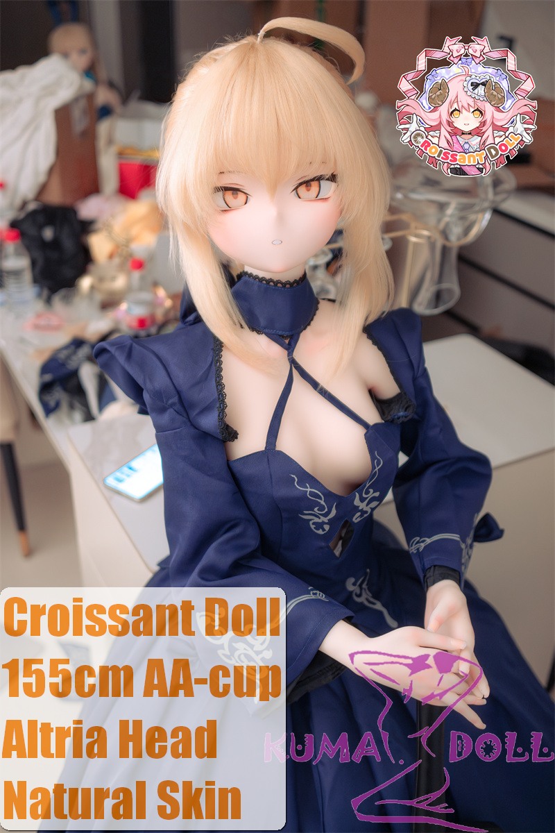 Croissant Doll 155cm Altria Anime Sex Doll Soft vinyl head + S-TPE body