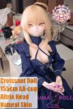 Croissant Doll 155cm Altria anime sex doll soft vinyl head S-TPE body