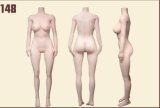 Croissant Doll 155cm Kanna Asuyama Anime Sex Doll Soft vinyl head + S-TPE body
