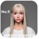 LACE DOLL 168cm D Cup Muxue Head Silicone Blonde Mature Love Doll in Black Sheer Bodycon Dress – Beautiful and Elegant