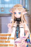 Guavadoll 152cm A-cup head F02 head Vinyl (PVC) Head + TPE Body Anime Sex Doll