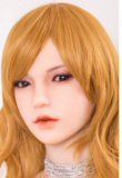 Sanhui Doll New Body 158cm/5ft2 E-cup Body #43 Head Silicone Sex Doll with Real Skin in Plaid Office Outfit