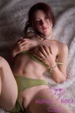 Sanhui Doll New Body 158cm/5ft2 E-cup Body #42 Head Silicone Sex Doll with Real Skin